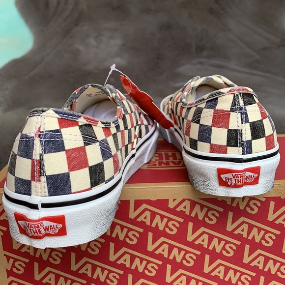 VANS AUTHENTIC WASHED Drsbls/Chili Pepper Men’s - Picture 14 of 16